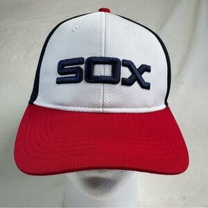 Chicago White Sox MLB OC Sports Hat Cap Cooperstown Red White Blue SOX Team Logo